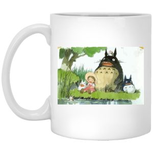 Totoro Film - My Neighbor Totoro Picnic Fanart Mug-Accessories, House Decor, Mug, My Neighbor Totoro, Totoro Film