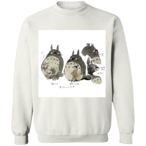 My Neighbor Totoro Movie - My Neighbor Totoro Sketch Sweatshirt Unisex-Apparel, My Neighbor Totoro, My Neighbor Totoro Movie, Sweatshirt