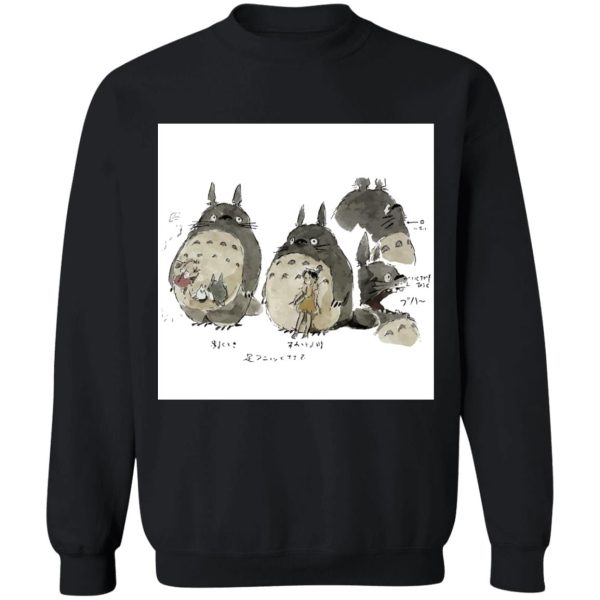 My Neighbor Totoro Movie - My Neighbor Totoro Sketch Sweatshirt Unisex-Apparel, My Neighbor Totoro, My Neighbor Totoro Movie, Sweatshirt