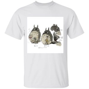 Mei Totoro - My Neighbor Totoro Sketch T Shirt Unisex-Apparel, Mei Totoro, My Neighbor Totoro, Tshirt