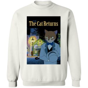 The Cat Returns Poster Sweatshirt Unisex-Apparel, Sweatshirt