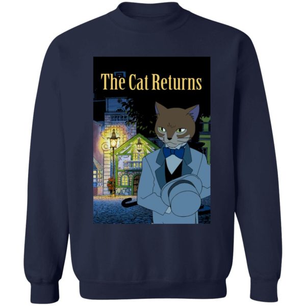 The Cat Returns Poster Sweatshirt Unisex-Apparel, Sweatshirt