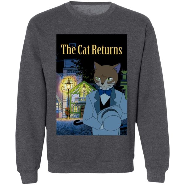 The Cat Returns Poster Sweatshirt Unisex-Apparel, Sweatshirt