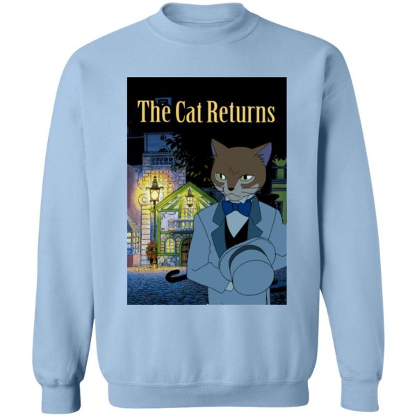 The Cat Returns Poster Sweatshirt Unisex-Apparel, Sweatshirt