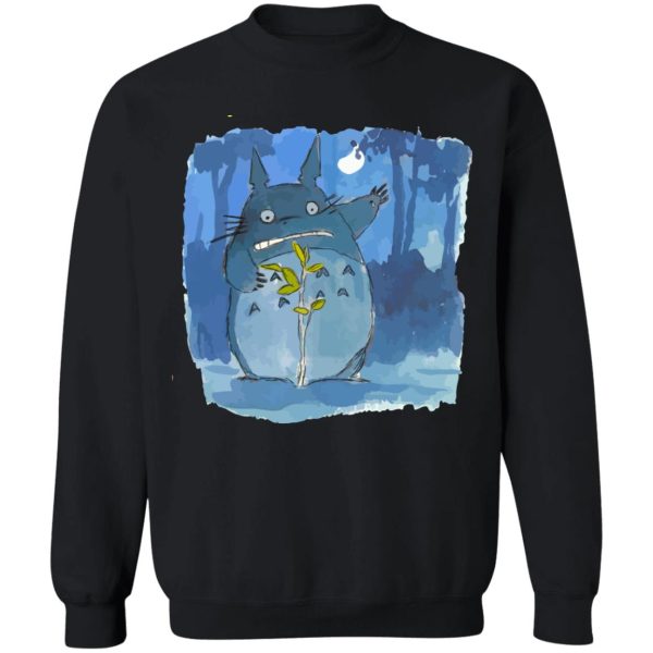 Satsuki My Neighbor Totoro - My Neighbor Totoro – Midnight Planting Sweatshirt Unisex-Apparel, My Neighbor Totoro, Satsuki My Neighbor Totoro, Sweatshirt