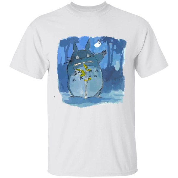 Chibi Totoro - My Neighbor Totoro – Midnight Planting T Shirt Unisex-Apparel, Chibi Totoro, My Neighbor Totoro, Tshirt