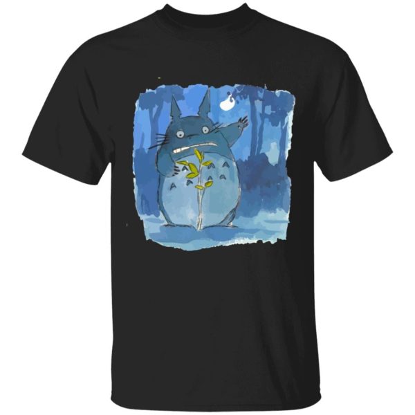 Chibi Totoro - My Neighbor Totoro – Midnight Planting T Shirt Unisex-Apparel, Chibi Totoro, My Neighbor Totoro, Tshirt