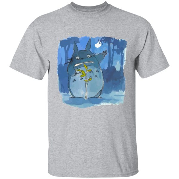 Chibi Totoro - My Neighbor Totoro – Midnight Planting T Shirt Unisex-Apparel, Chibi Totoro, My Neighbor Totoro, Tshirt