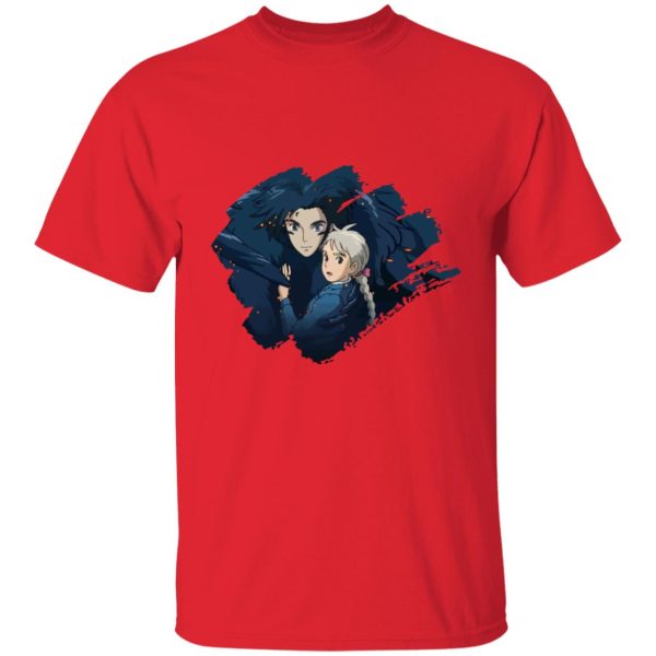 Howl's Moving Castle Wizard Howl - Howl and Sophia T Shirt Unisex-Apparel, Howl's Moving Castle, Howl's Moving Castle Wizard Howl, Tshirt