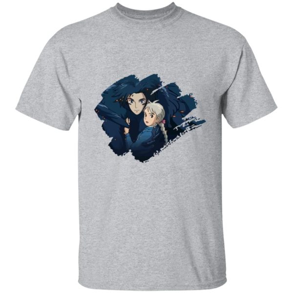 Howl's Moving Castle Wizard Howl - Howl and Sophia T Shirt Unisex-Apparel, Howl's Moving Castle, Howl's Moving Castle Wizard Howl, Tshirt