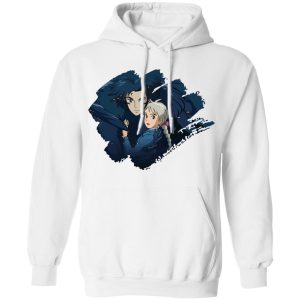 Howl's Moving Castle Anime - Howl and Sophia Hoodie Unisex-Apparel, Hoodie, Howl's Moving Castle, Howl's Moving Castle Anime