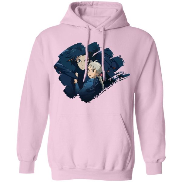 Howl's Moving Castle Anime - Howl and Sophia Hoodie Unisex-Apparel, Hoodie, Howl's Moving Castle, Howl's Moving Castle Anime