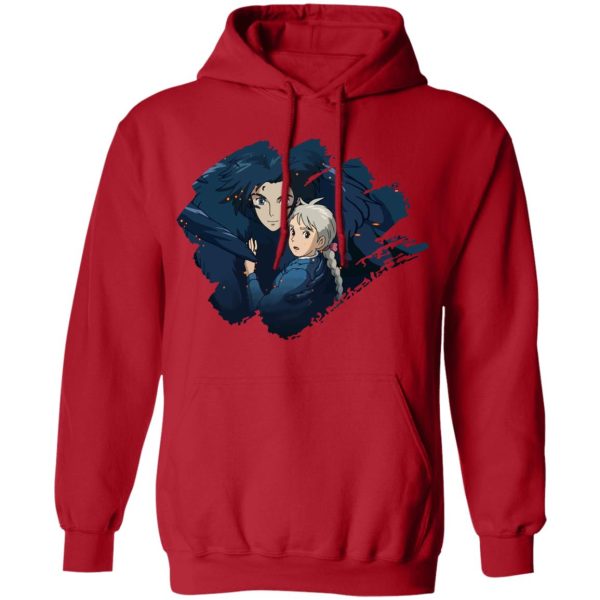 Howl's Moving Castle Anime - Howl and Sophia Hoodie Unisex-Apparel, Hoodie, Howl's Moving Castle, Howl's Moving Castle Anime