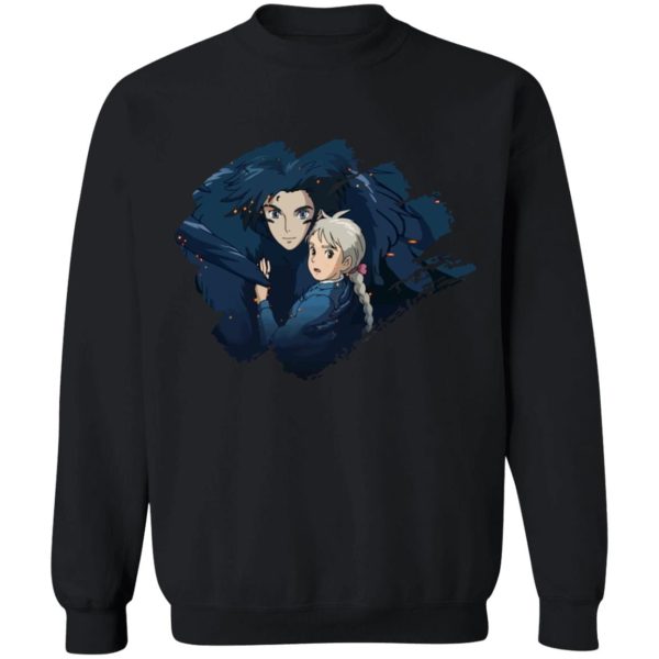 Howl's Moving Castle English Cast - Howl and Sophia Sweatshirt Unisex-Apparel, Howl's Moving Castle, Howl's Moving Castle English Cast, Sweatshirt