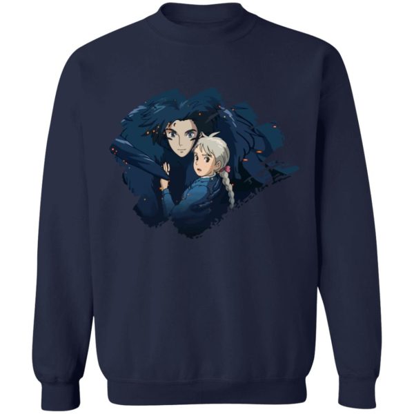 Howl's Moving Castle English Cast - Howl and Sophia Sweatshirt Unisex-Apparel, Howl's Moving Castle, Howl's Moving Castle English Cast, Sweatshirt