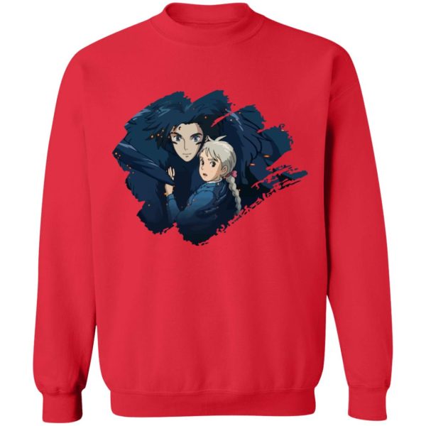 Howl's Moving Castle English Cast - Howl and Sophia Sweatshirt Unisex-Apparel, Howl's Moving Castle, Howl's Moving Castle English Cast, Sweatshirt