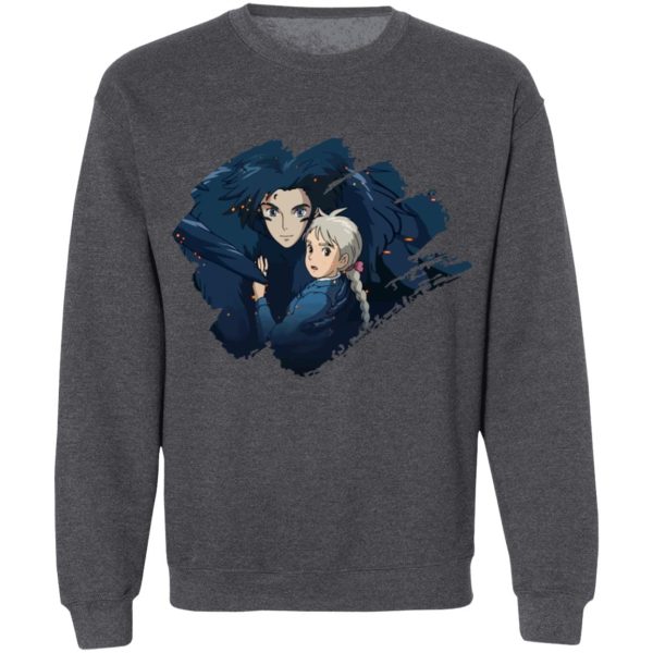 Howl's Moving Castle English Cast - Howl and Sophia Sweatshirt Unisex-Apparel, Howl's Moving Castle, Howl's Moving Castle English Cast, Sweatshirt