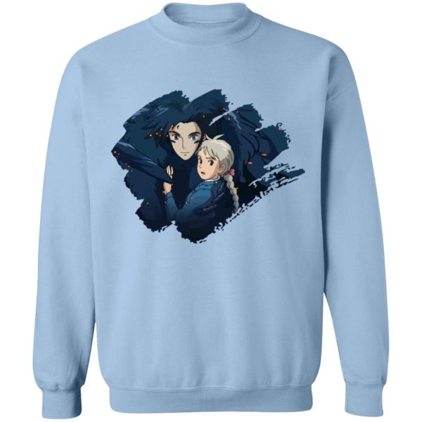 Howl's Moving Castle English Cast - Howl and Sophia Sweatshirt Unisex-Apparel, Howl's Moving Castle, Howl's Moving Castle English Cast, Sweatshirt