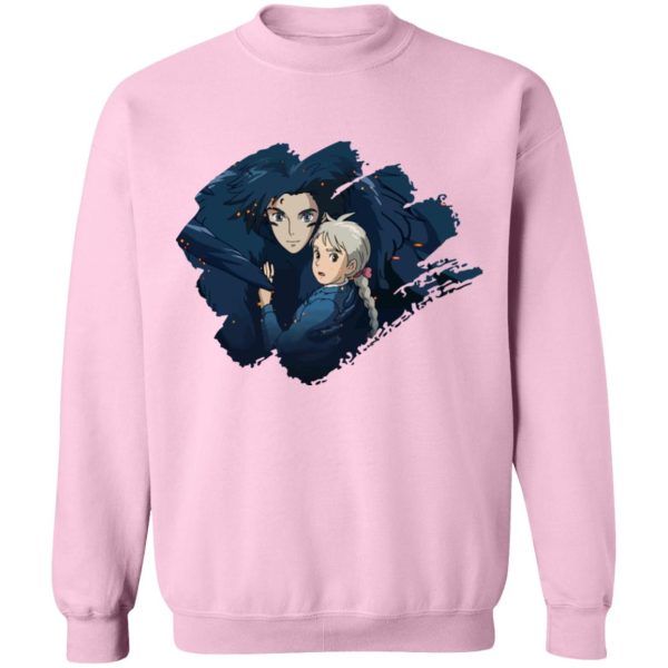 Howl's Moving Castle English Cast - Howl and Sophia Sweatshirt Unisex-Apparel, Howl's Moving Castle, Howl's Moving Castle English Cast, Sweatshirt