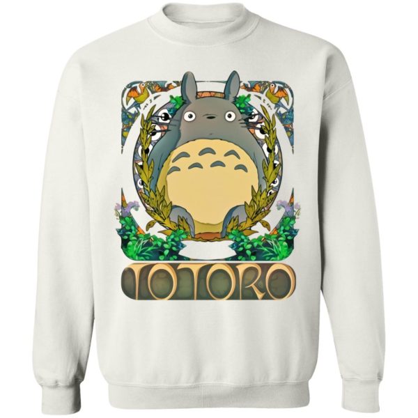 Totoro Tattoo - Totoro Fanart Sweatshirt-Apparel, My Neighbor Totoro, Sweatshirt, Totoro Tattoo