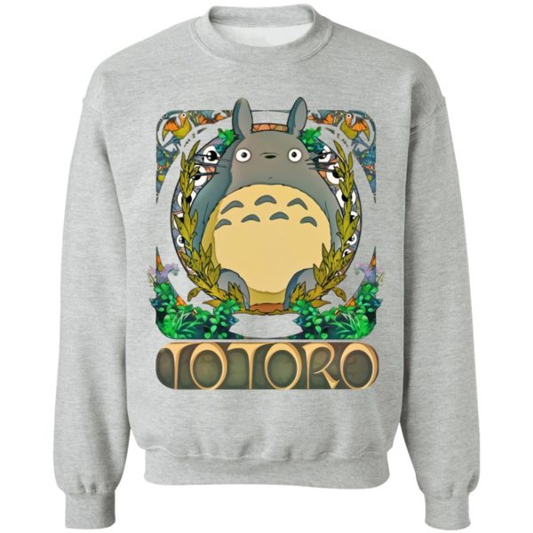 Totoro Tattoo - Totoro Fanart Sweatshirt-Apparel, My Neighbor Totoro, Sweatshirt, Totoro Tattoo