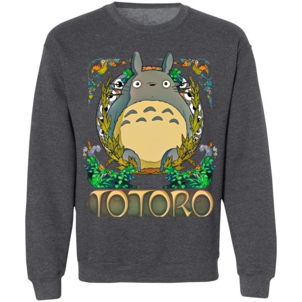 Totoro Tattoo - Totoro Fanart Sweatshirt-Apparel, My Neighbor Totoro, Sweatshirt, Totoro Tattoo