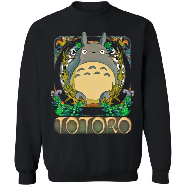 Totoro Tattoo - Totoro Fanart Sweatshirt-Apparel, My Neighbor Totoro, Sweatshirt, Totoro Tattoo