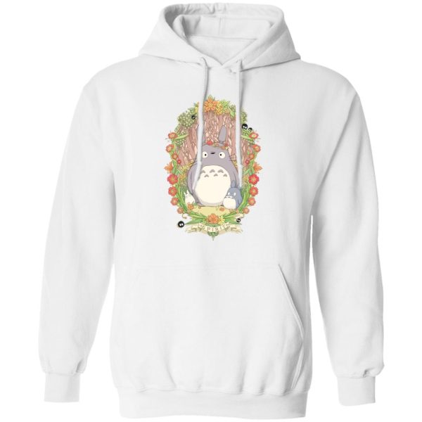 What Is Totoro In Japanese - Totoro Family in Jungle Hoodie-Apparel, Hoodie, My Neighbor Totoro, What Is Totoro In Japanese