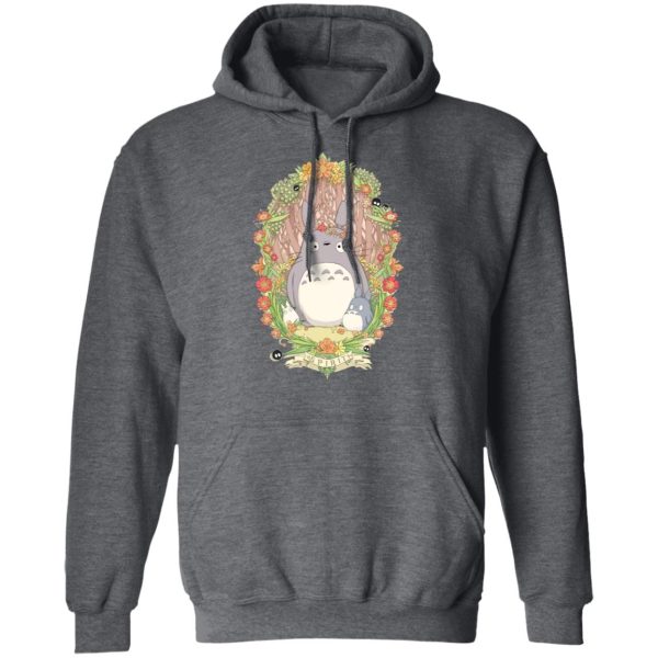 What Is Totoro In Japanese - Totoro Family in Jungle Hoodie-Apparel, Hoodie, My Neighbor Totoro, What Is Totoro In Japanese