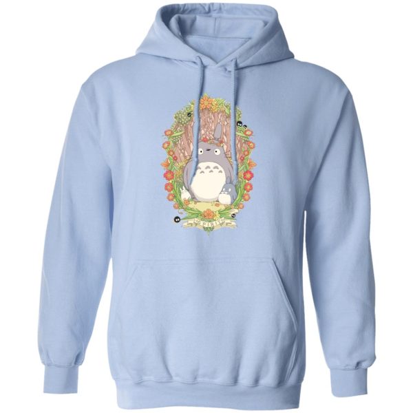 What Is Totoro In Japanese - Totoro Family in Jungle Hoodie-Apparel, Hoodie, My Neighbor Totoro, What Is Totoro In Japanese