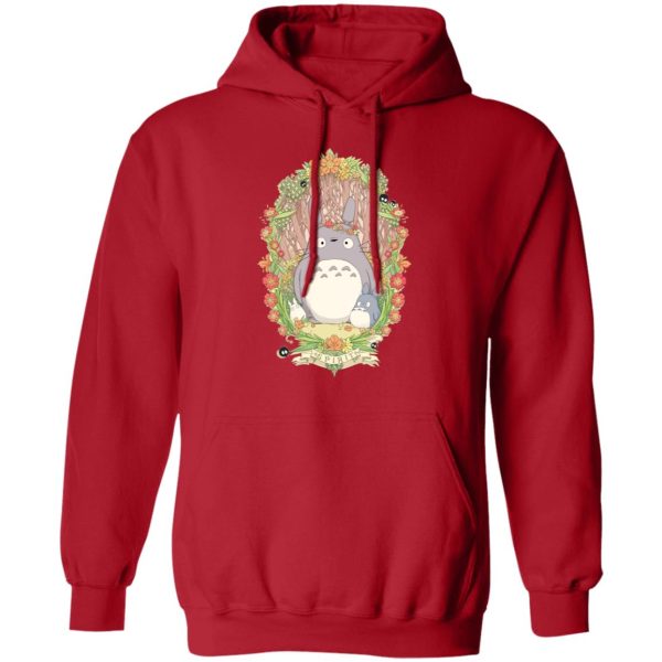 What Is Totoro In Japanese - Totoro Family in Jungle Hoodie-Apparel, Hoodie, My Neighbor Totoro, What Is Totoro In Japanese