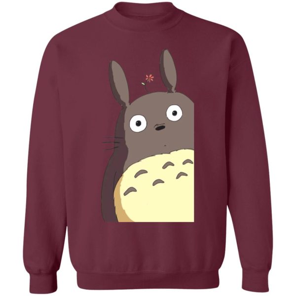 What Animal Is Totoro - Peek-A-Boo Totoro Sweatshirt-Apparel, My Neighbor Totoro, Sweatshirt, What Animal Is Totoro