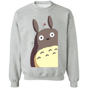 What Animal Is Totoro - Peek-A-Boo Totoro Sweatshirt-Apparel, My Neighbor Totoro, Sweatshirt, What Animal Is Totoro