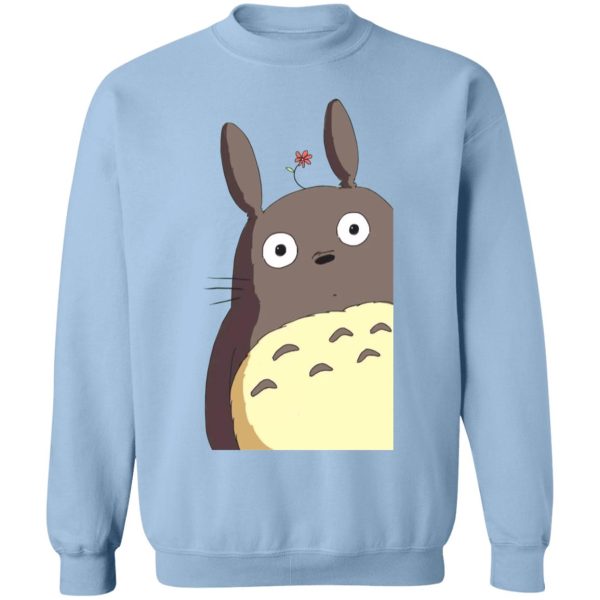 What Animal Is Totoro - Peek-A-Boo Totoro Sweatshirt-Apparel, My Neighbor Totoro, Sweatshirt, What Animal Is Totoro