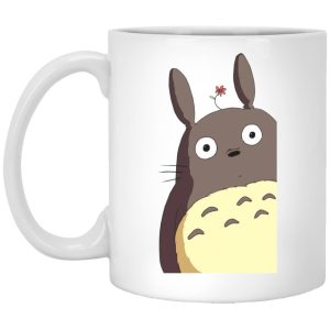 Casa Mas Grande De Totoral - Peek-A-Boo Totoro Mug-Casa Mas Grande De Totoral, House Decor, Mug, My Neighbor Totoro