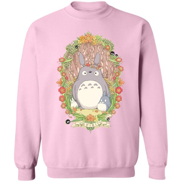 Totoro Shortbread Cookies - Totoro Family in Jungle Sweatshirt-Apparel, My Neighbor Totoro, Sweatshirt, Totoro Shortbread Cookies