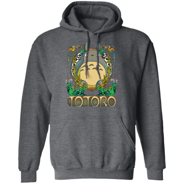 Hayao Miyazaki Totoro - Totoro Fanart Hoodie-Apparel, Hayao Miyazaki Totoro, Hoodie, My Neighbor Totoro