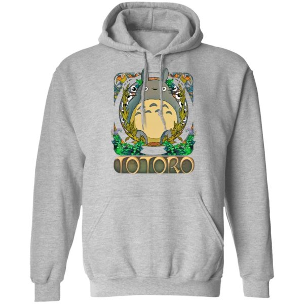 Hayao Miyazaki Totoro - Totoro Fanart Hoodie-Apparel, Hayao Miyazaki Totoro, Hoodie, My Neighbor Totoro