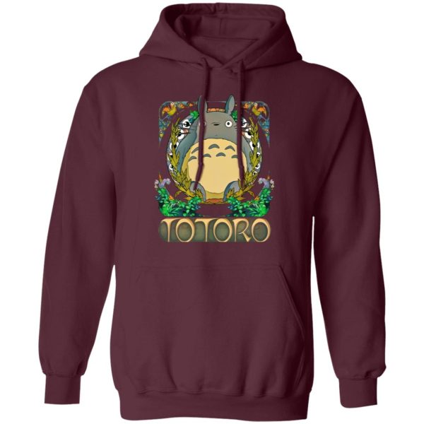 Hayao Miyazaki Totoro - Totoro Fanart Hoodie-Apparel, Hayao Miyazaki Totoro, Hoodie, My Neighbor Totoro