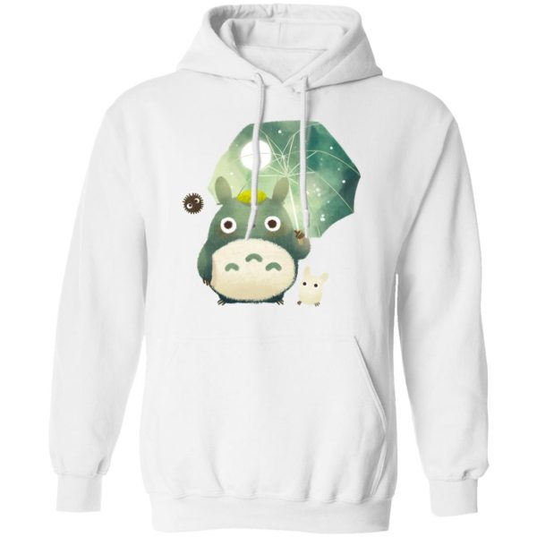 Mei My Neighbour Totoro - Mini Totoro and Umbrella Hoodie-Apparel, Hoodie, Mei My Neighbour Totoro, My Neighbor Totoro