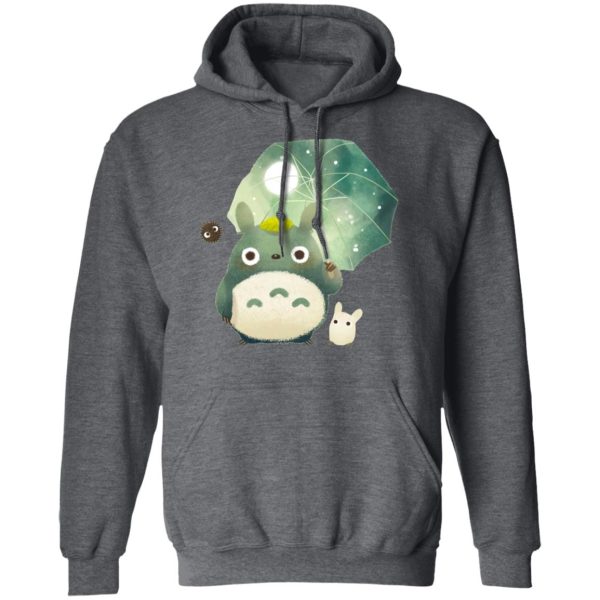 Mei My Neighbour Totoro - Mini Totoro and Umbrella Hoodie-Apparel, Hoodie, Mei My Neighbour Totoro, My Neighbor Totoro