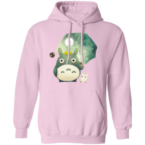 Mei My Neighbour Totoro - Mini Totoro and Umbrella Hoodie-Apparel, Hoodie, Mei My Neighbour Totoro, My Neighbor Totoro