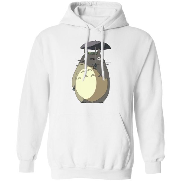 My Neighbor Totoro Mei - Totoro and Umbrella Hoodie-Apparel, Hoodie, My Neighbor Totoro, My Neighbor Totoro Mei