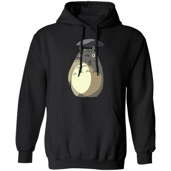 My Neighbor Totoro Mei - Totoro and Umbrella Hoodie-Apparel, Hoodie, My Neighbor Totoro, My Neighbor Totoro Mei