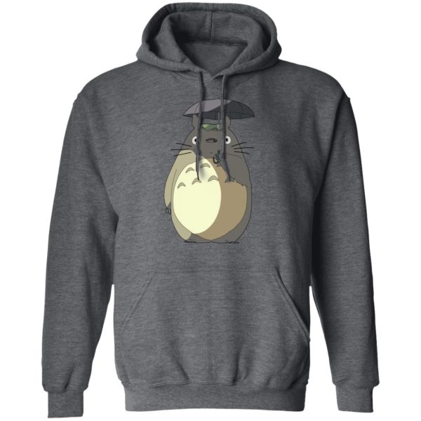 My Neighbor Totoro Mei - Totoro and Umbrella Hoodie-Apparel, Hoodie, My Neighbor Totoro, My Neighbor Totoro Mei