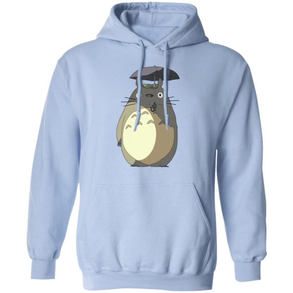 My Neighbor Totoro Mei - Totoro and Umbrella Hoodie-Apparel, Hoodie, My Neighbor Totoro, My Neighbor Totoro Mei