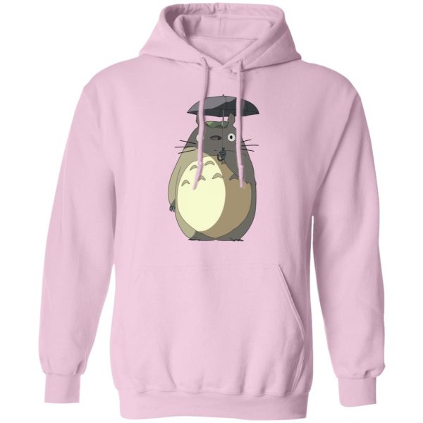 My Neighbor Totoro Mei - Totoro and Umbrella Hoodie-Apparel, Hoodie, My Neighbor Totoro, My Neighbor Totoro Mei