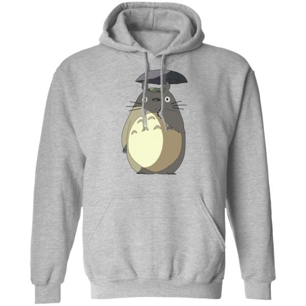 My Neighbor Totoro Mei - Totoro and Umbrella Hoodie-Apparel, Hoodie, My Neighbor Totoro, My Neighbor Totoro Mei