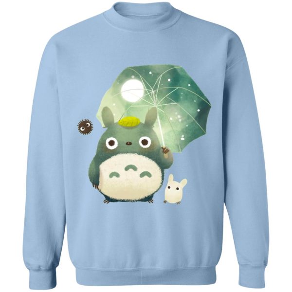 Dai-totoro - Mini Totoro and Umbrella Sweatshirt-Apparel, Dai-totoro, My Neighbor Totoro, Sweatshirt