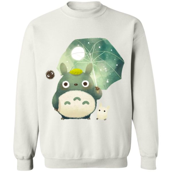 Dai-totoro - Mini Totoro and Umbrella Sweatshirt-Apparel, Dai-totoro, My Neighbor Totoro, Sweatshirt